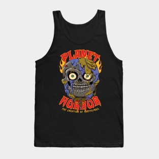 Planet Horror The Creation of Earthlings ( Halloween B Movie Earth Day  ) Tank Top